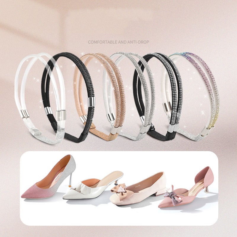 🎉 Elastic High Heels Shoe Straps