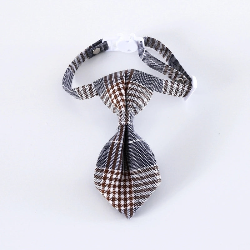 Pet  Bow Tie Tie Adjustable Cat Dog Collar Collar Bell Accessories