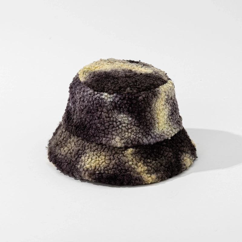 Women's Hip-hop Retro Tie Dye Wide Eaves Bucket Hat