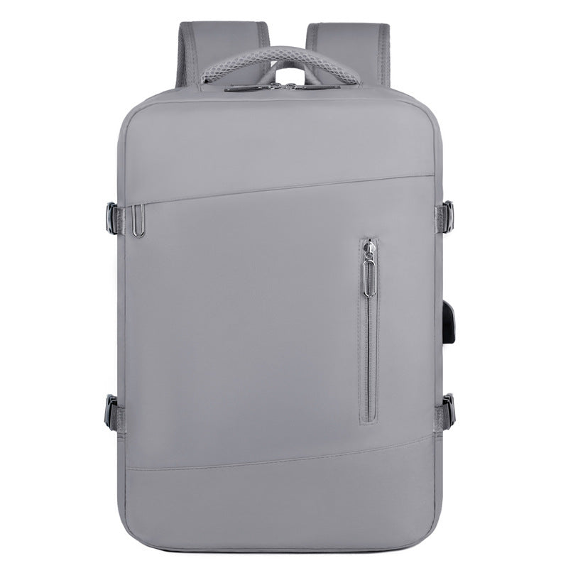 Large Capacity Men's Business Travel Oxford Backpack