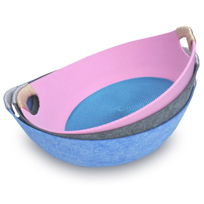 Removable  Mat Cat Pot Bed