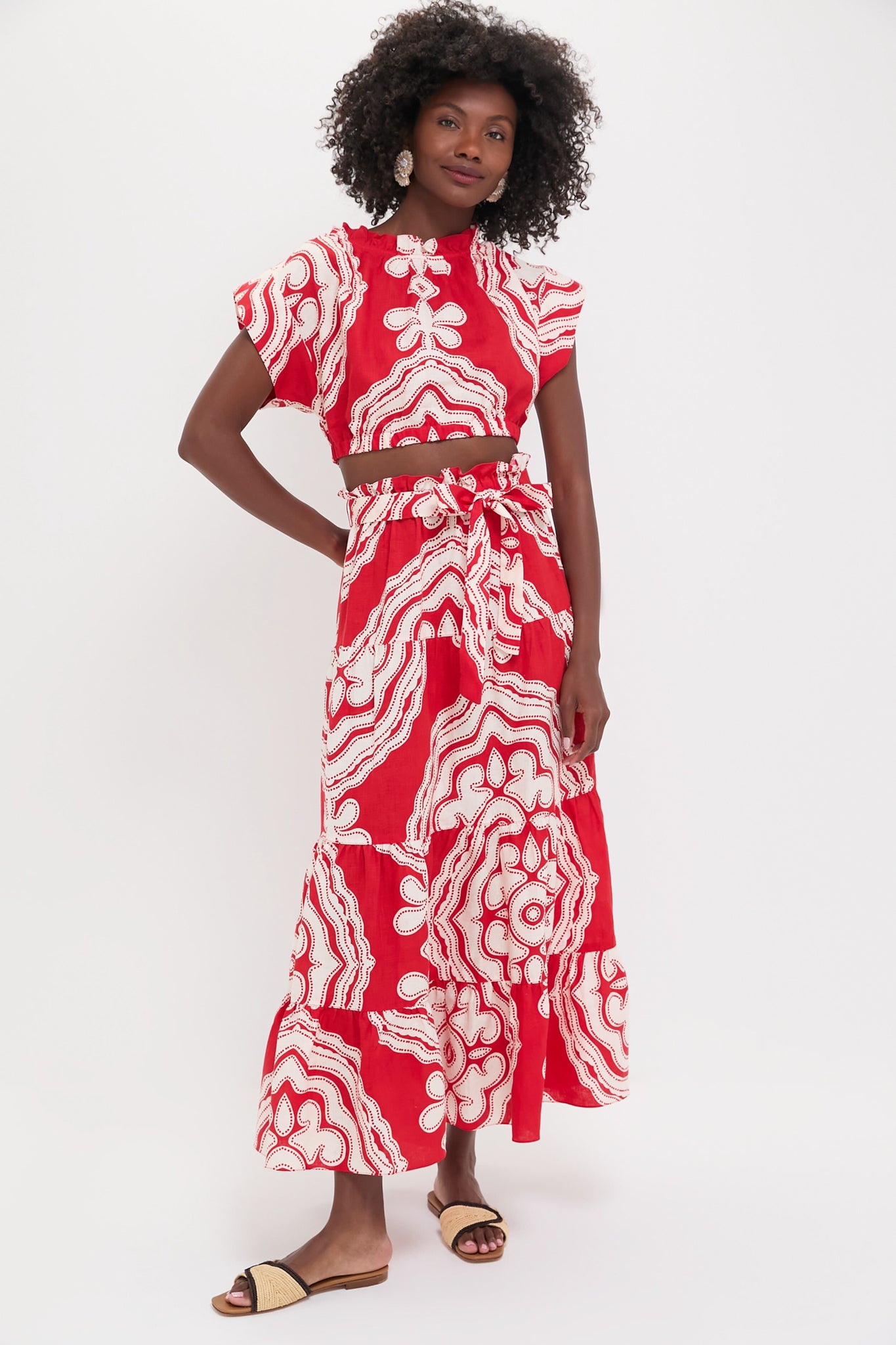 Nike Red Sanaa Skirt