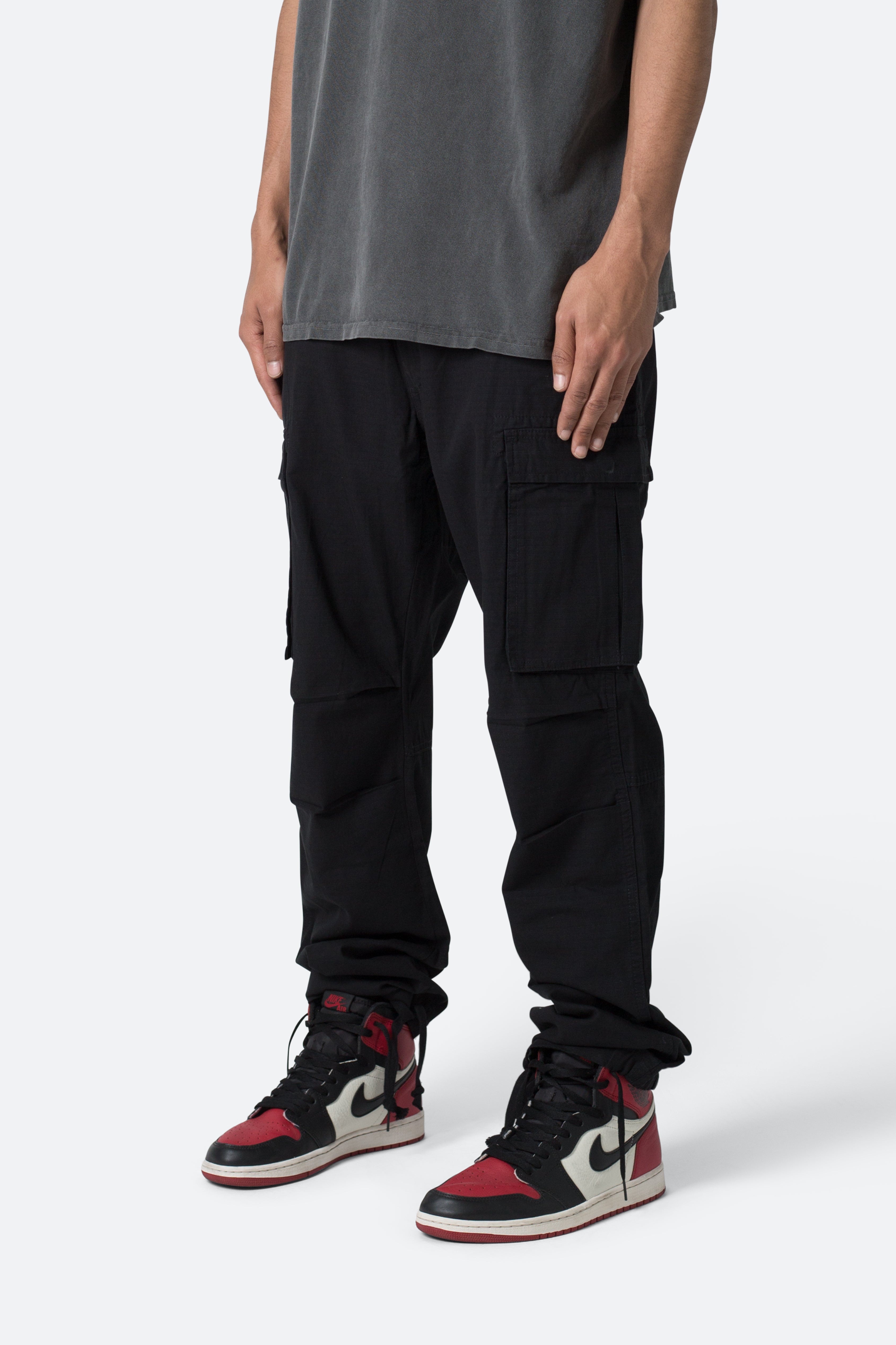 Vintage Cargo Pants - Black