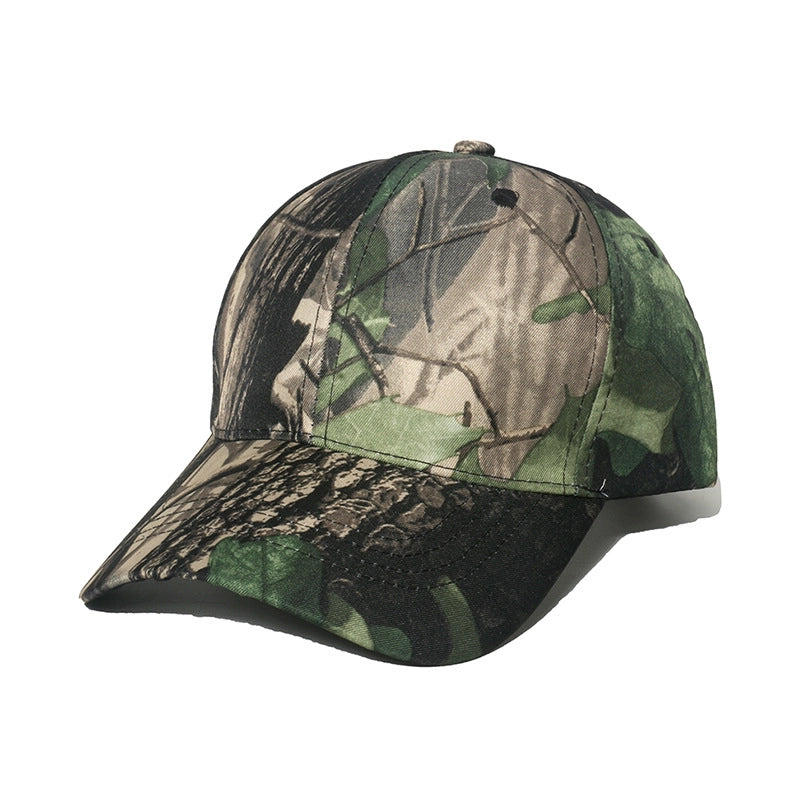 Men's Fashion Camouflage Sewing Curved Eaves Baseball Cap