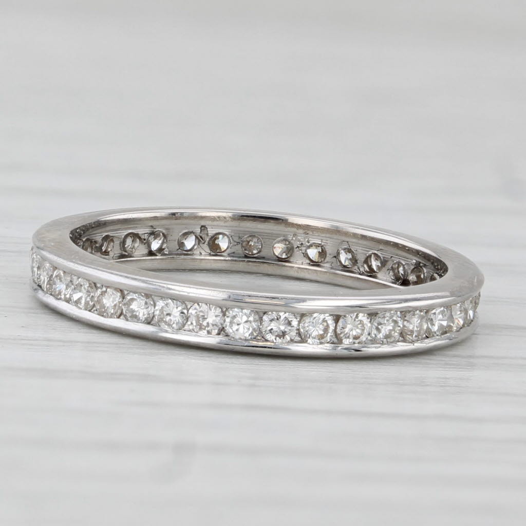 0.35ctw Diamond Eternity Wedding Band Stackable Anniversary Ring 4.25