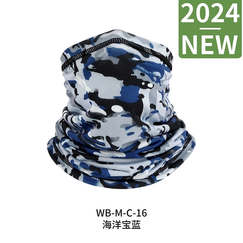 Unisex Sports Solid Color Polyester Kerchief