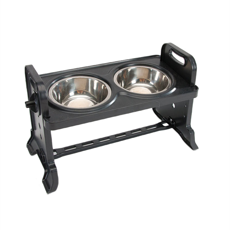 Dog Double Bowls With Stand Protect