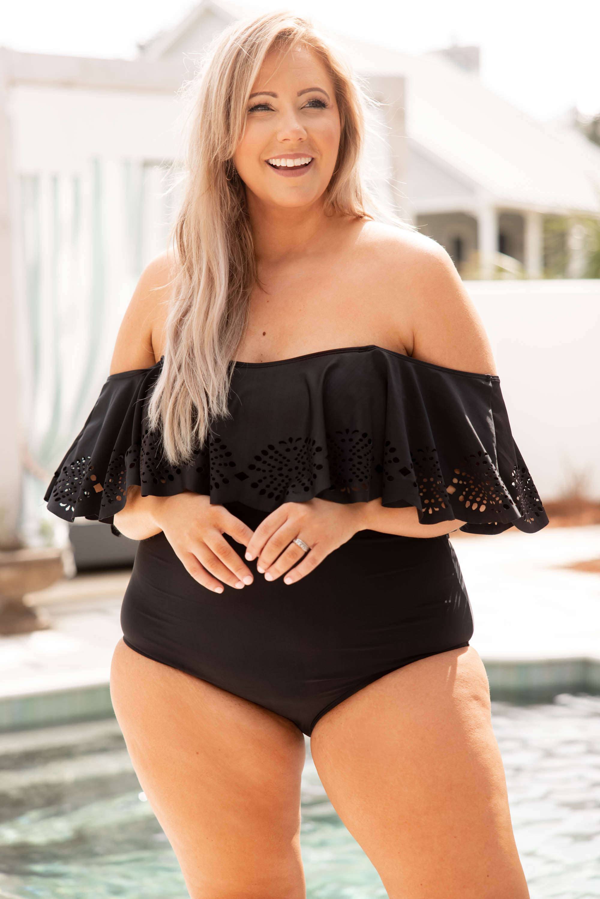 Sunrise And Shine Swimsuit. Black