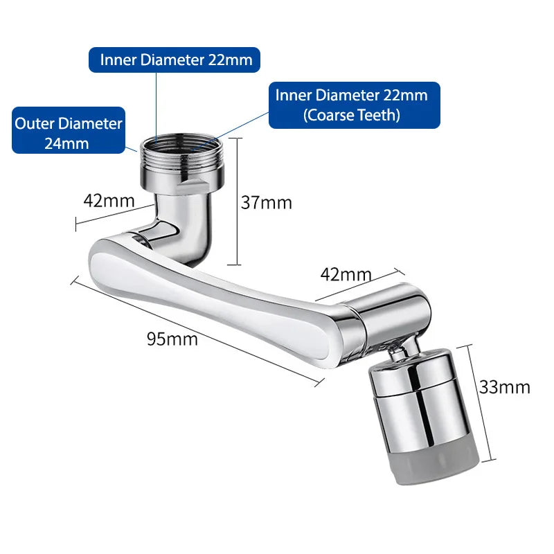 Rotation Faucet Sprayer Head Universal  Nozzle Washbasin Kitchen