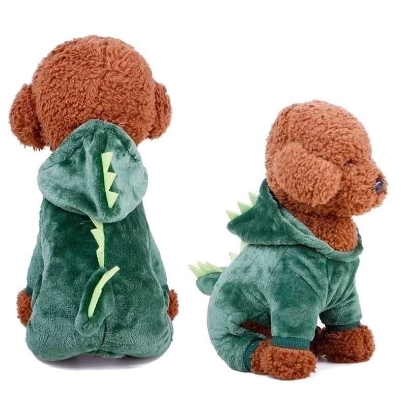 Casual Cute Coral Fleece Animal Pet Clothing
