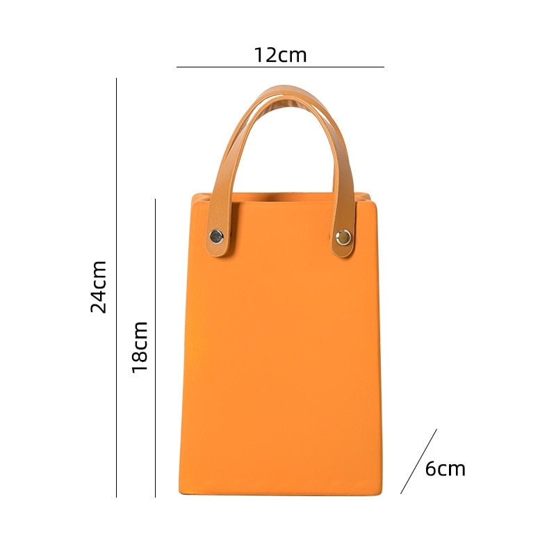 Garden Essentials Handbag Vase