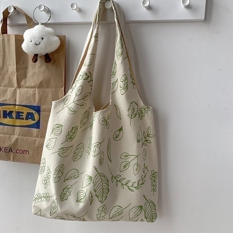 Women's Large All Seasons Canvas Streetwear Shoulder Bag