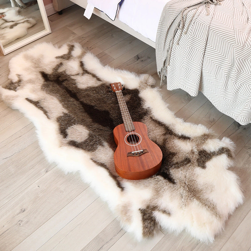 Autumn And Winter New Plush Chair Cushion Sofa Cushion Imitation Reindeer Leather Sofa Cushion Imitation Leather Grass Cushion Sofa Towel