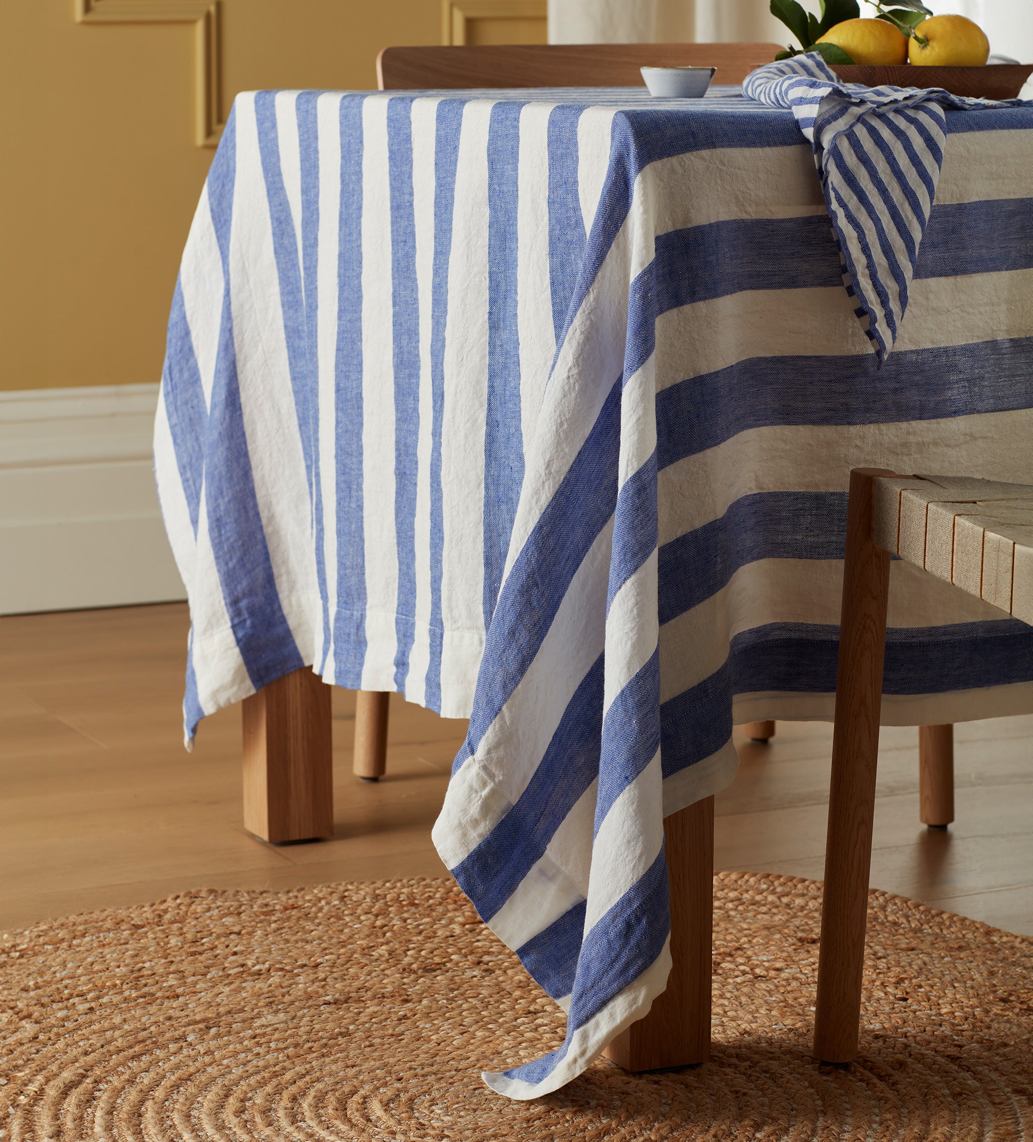 100% Linen Tablecloth