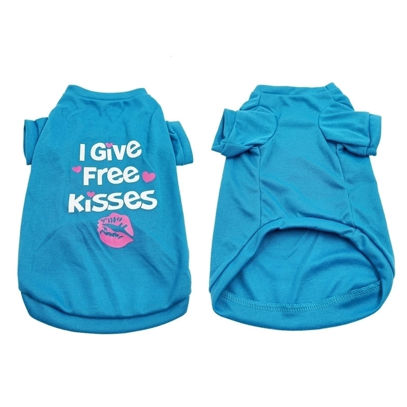 Pet Supplies Pet Clothes Dog Clothing Spring-summer New Type Pet Dog Clothes Vest T-shirt