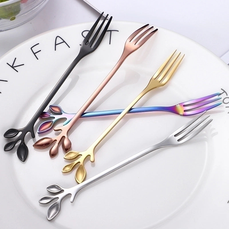 Casual Flower Stainless Steel Spoon