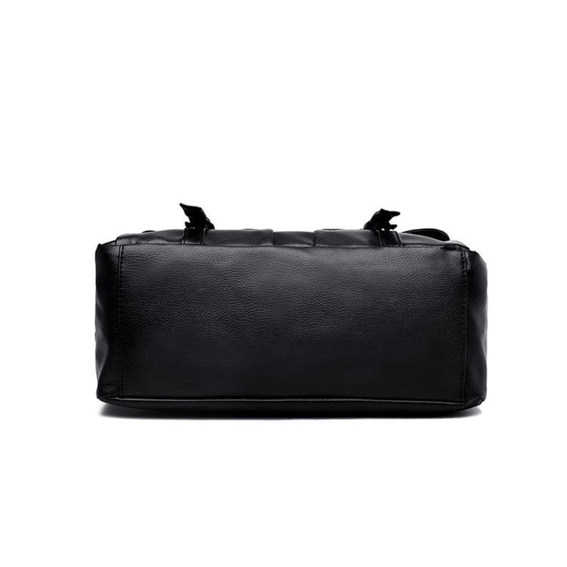 Halloween Women's Medium Pu Leather Solid Color Ghost Punk Square Flip Cover Shoulder Bag