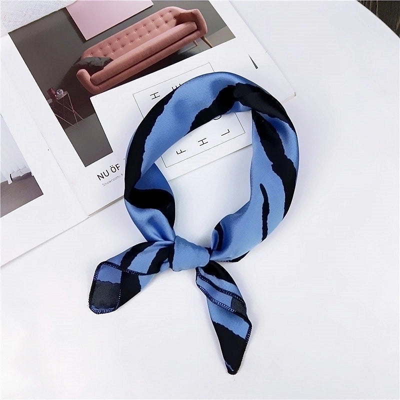 New Spring And Autumn Summer Small Silk Scarf Small Square Towel Women's Professional Variety Decorative Printed Scarf Scarf