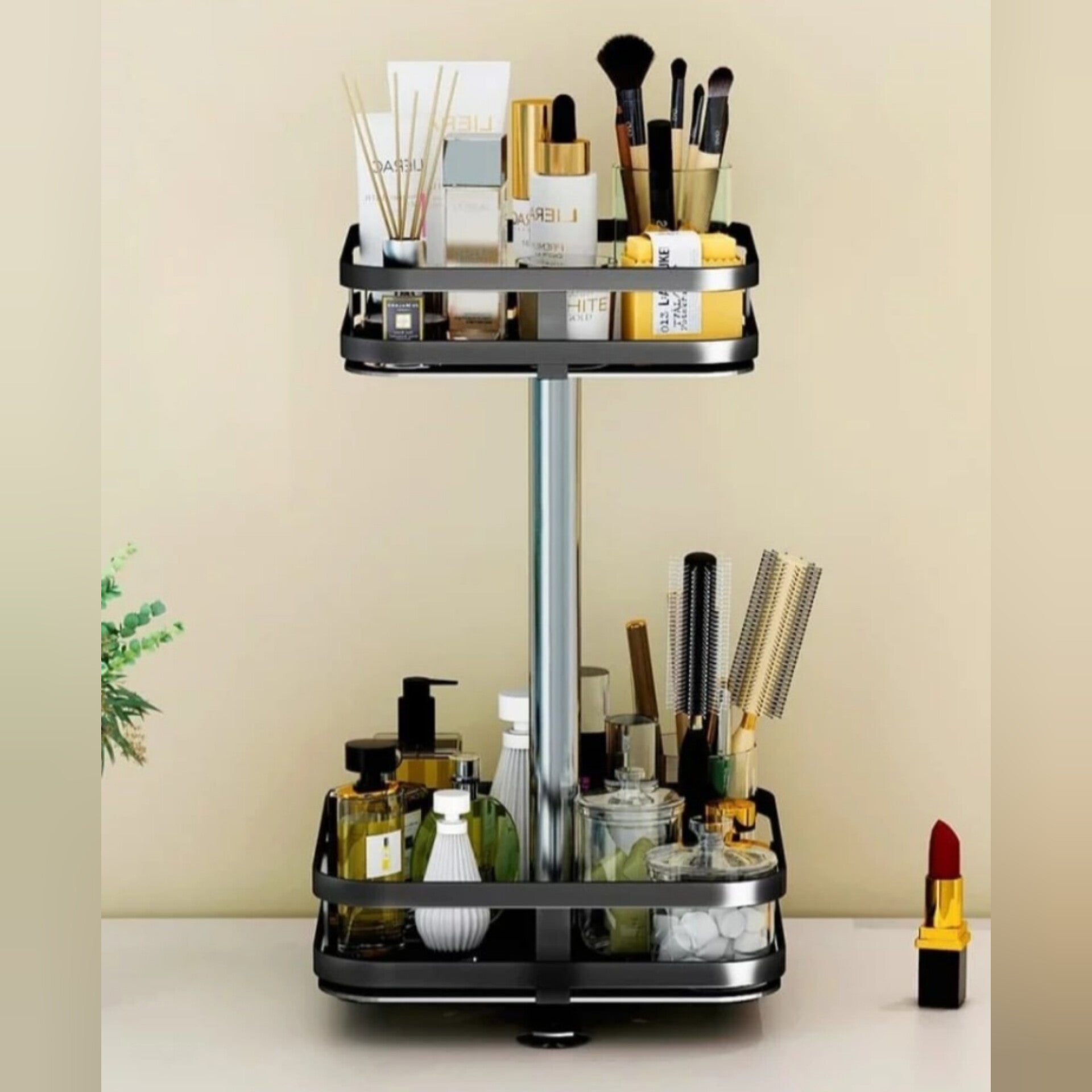 360° Rotatable Metal Storage Organizer by MATRIX