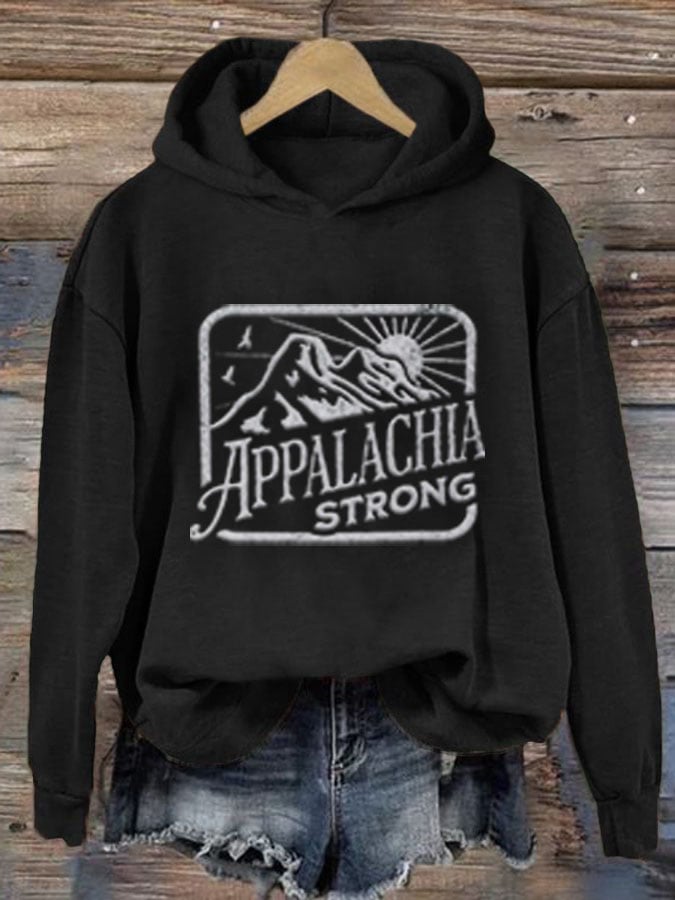 Women's Appalachia Strong Print Casual Sweatshirt