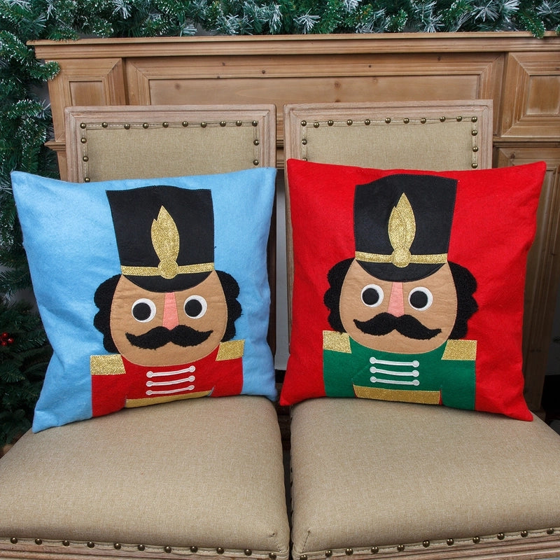 Christmas Cartoon Style Cute Soldier Felt Cloth Couch & Sofa Decor