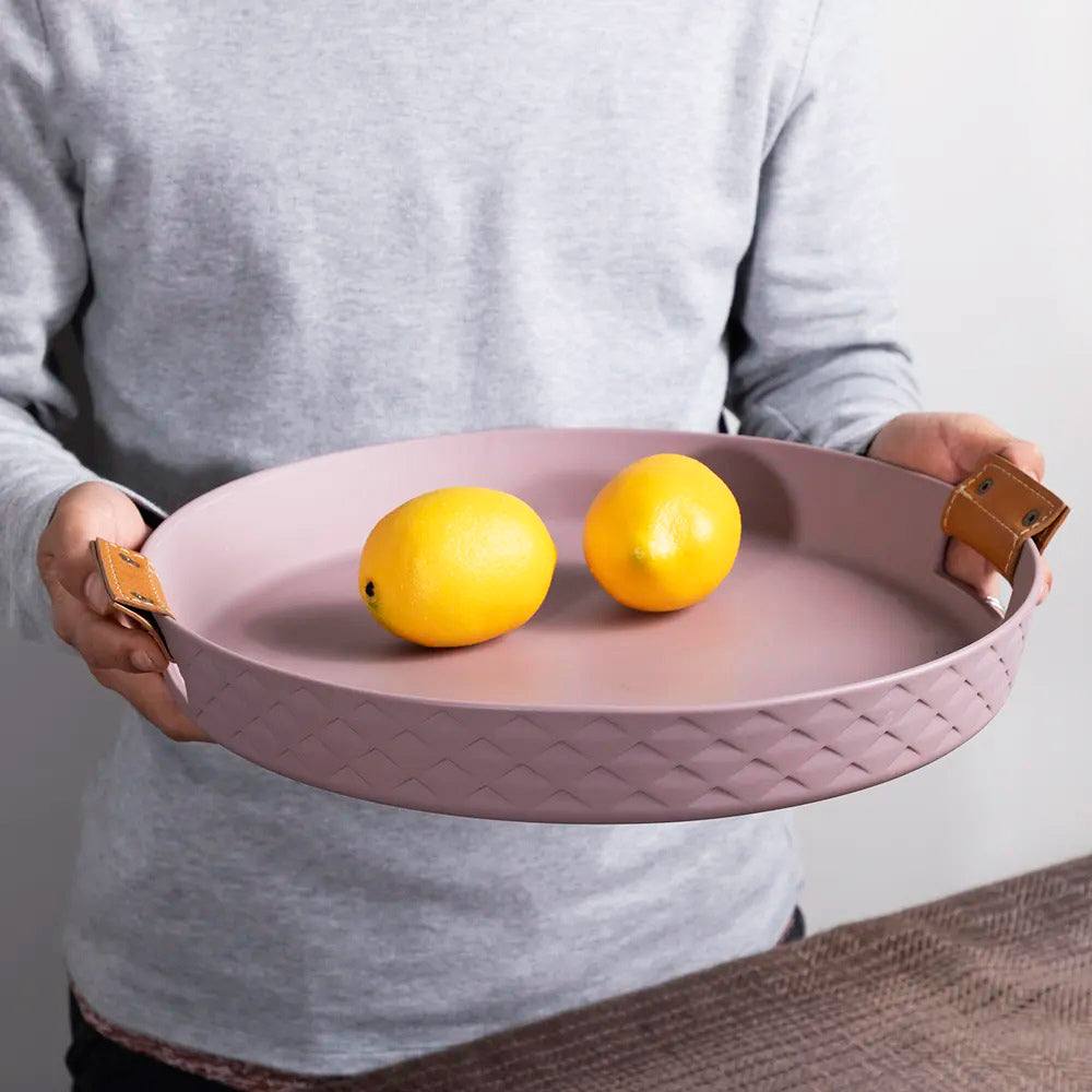 Bern Ceramic Serving Tray - Pink