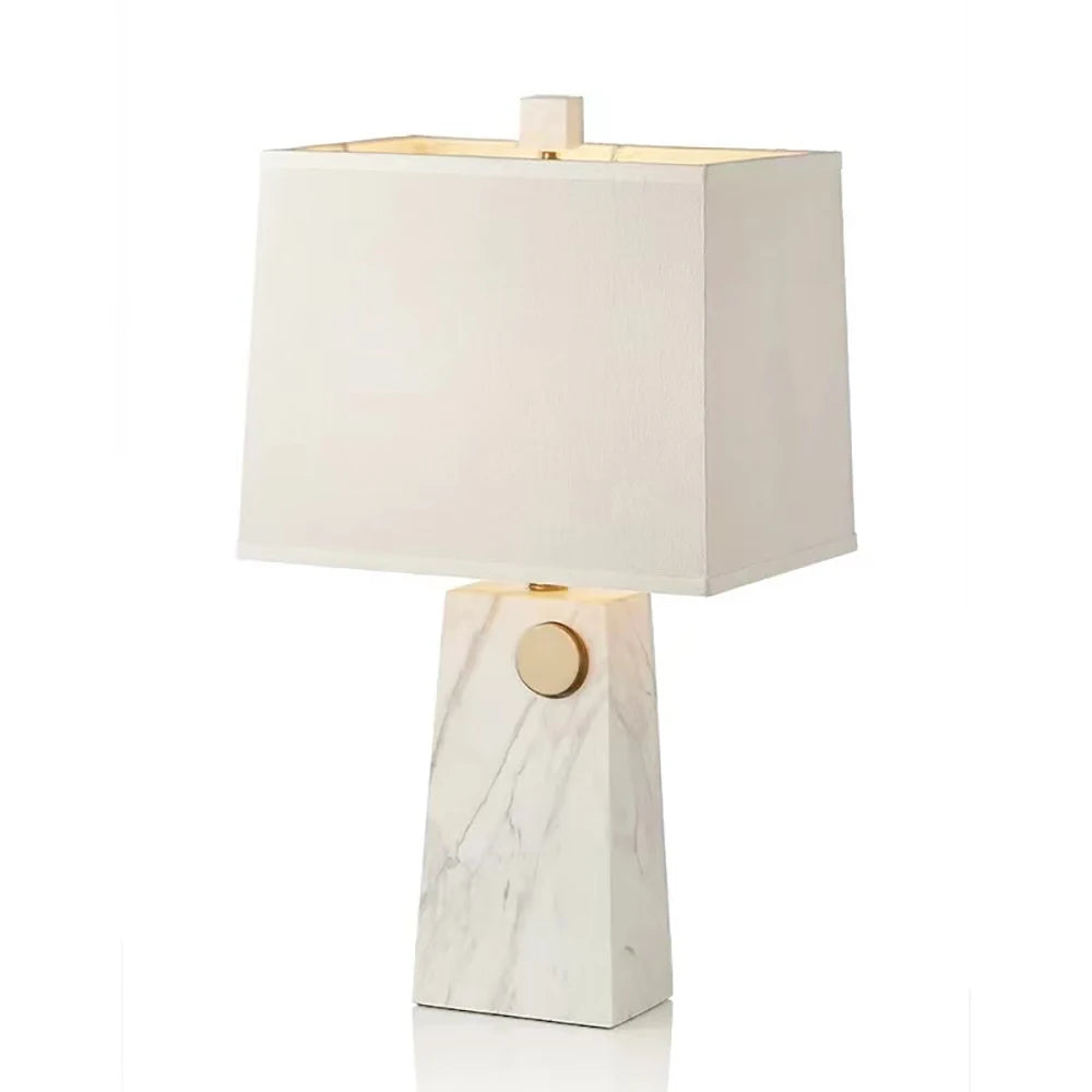 Nordic Opulence Luxury LED Marble Desk Lamp