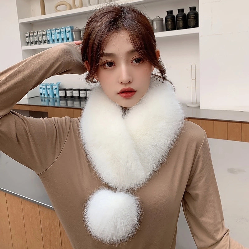 Women's Casual Minimalist Solid Color Artificial Wool Scarf