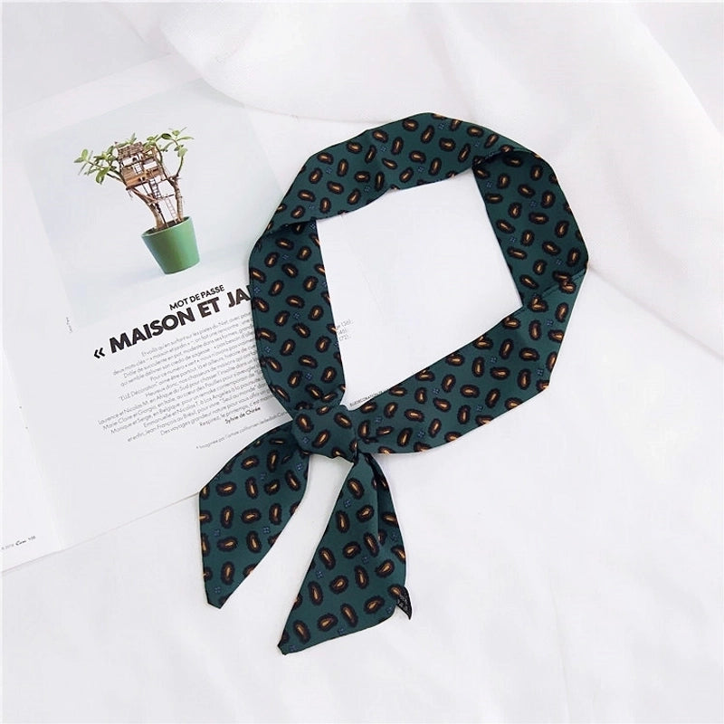 Alloy Scarf (1 Leaf Green)