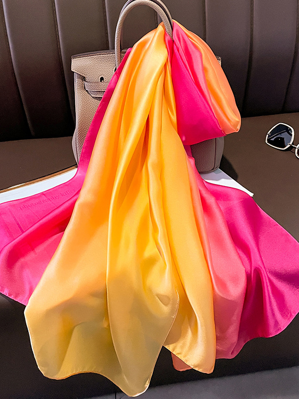 Leisure Fashion Gradient Keep Warm Scarf