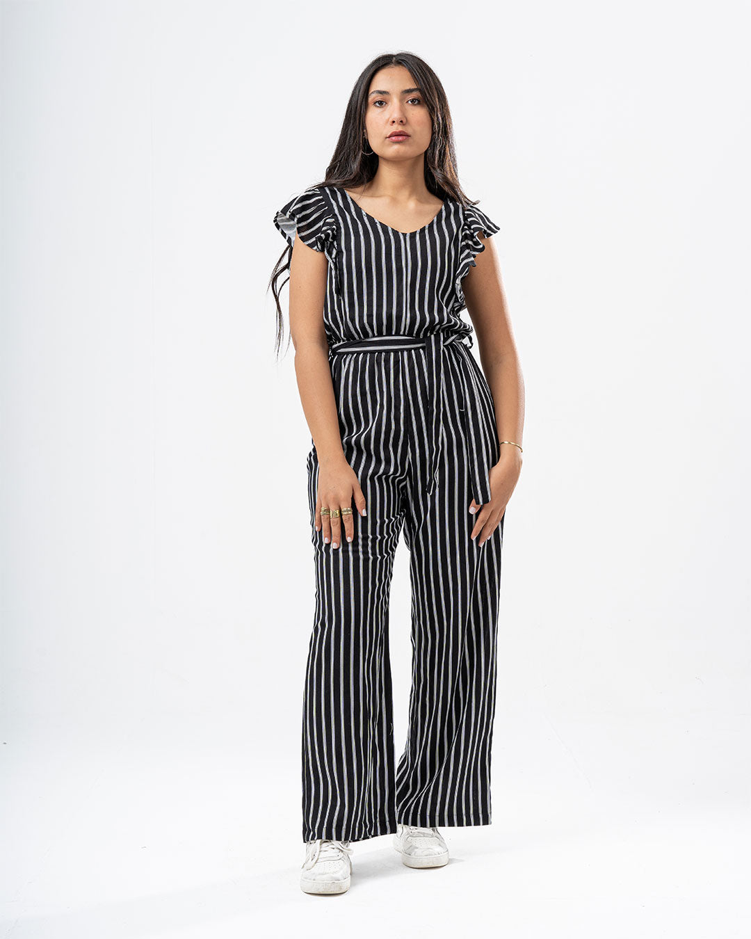 Striped Overall