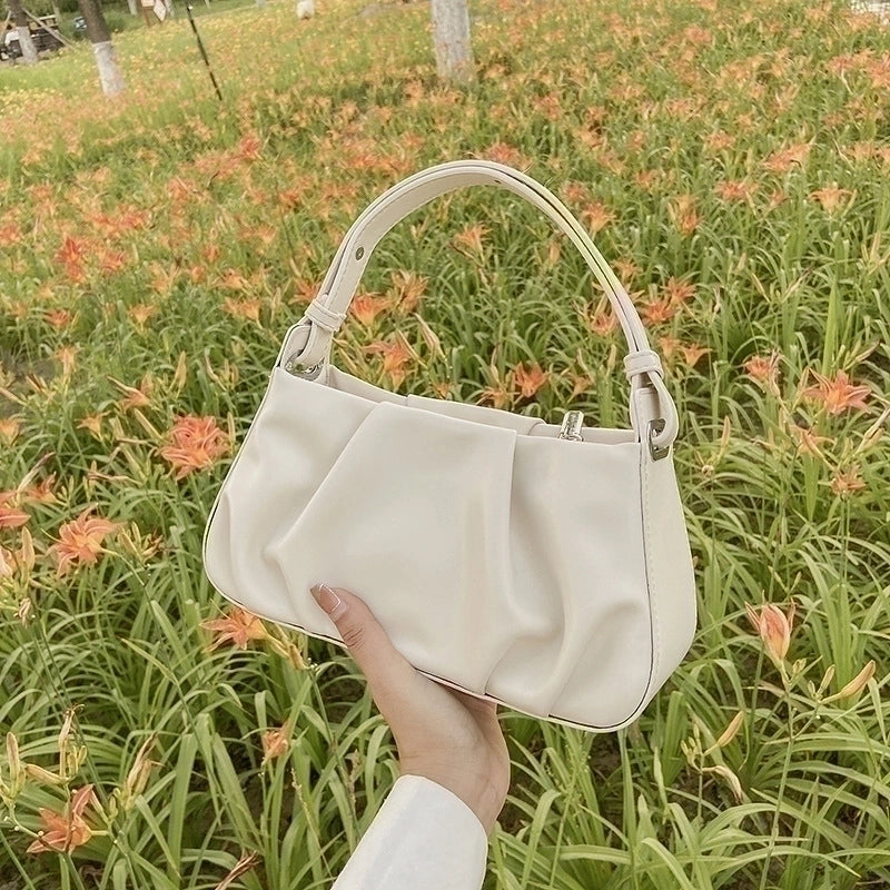 Women's Small All Seasons Pu Leather Basic Underarm Bag