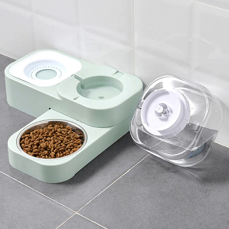 Automatic Cat Feeder and Water Bowl