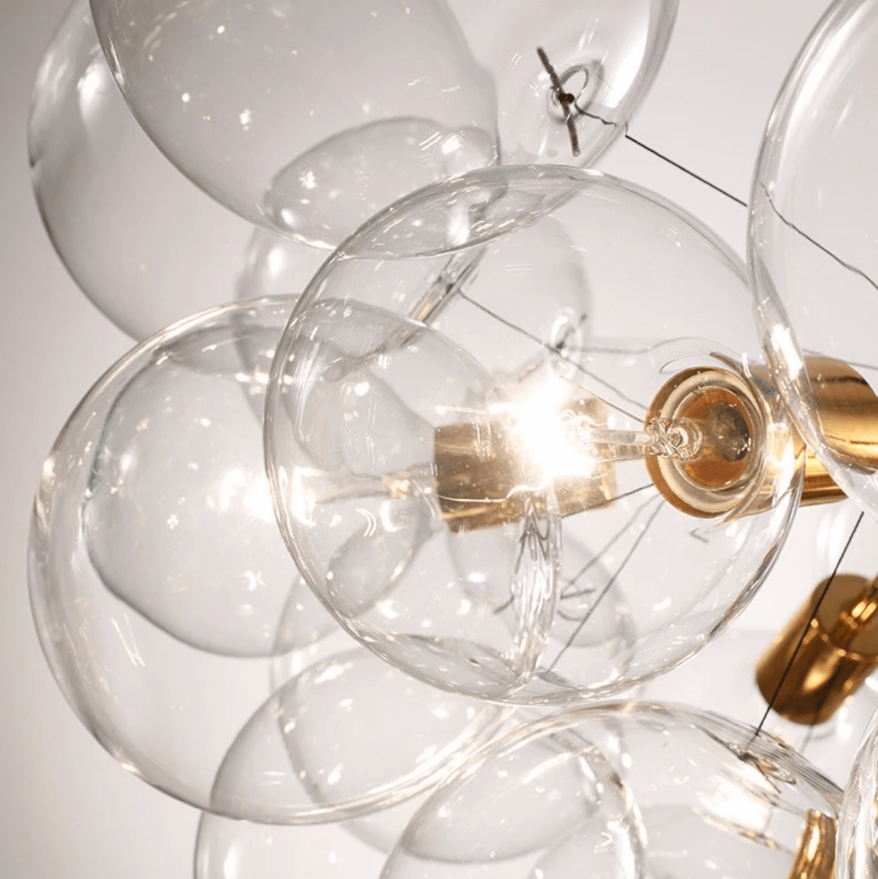 Anaheim 3 | Modern Bubble Chandelier