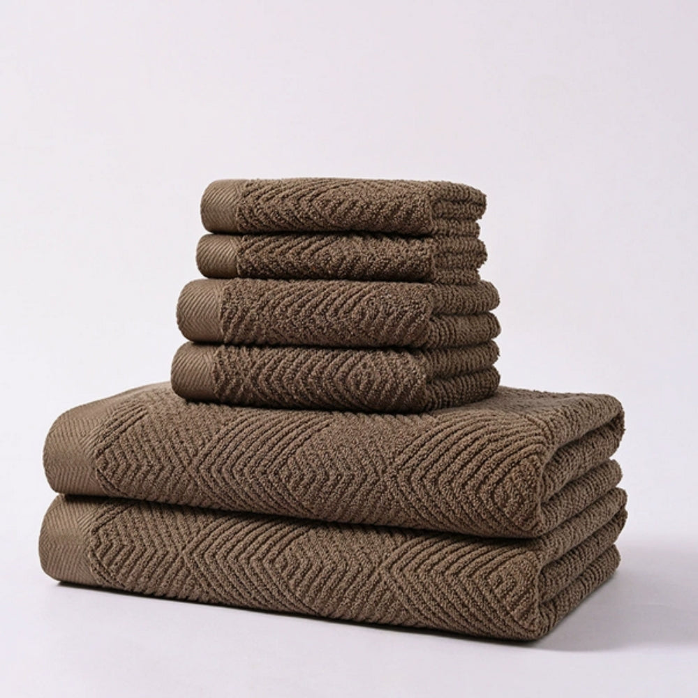 Supreme Cotton Towels | 6pcs Set