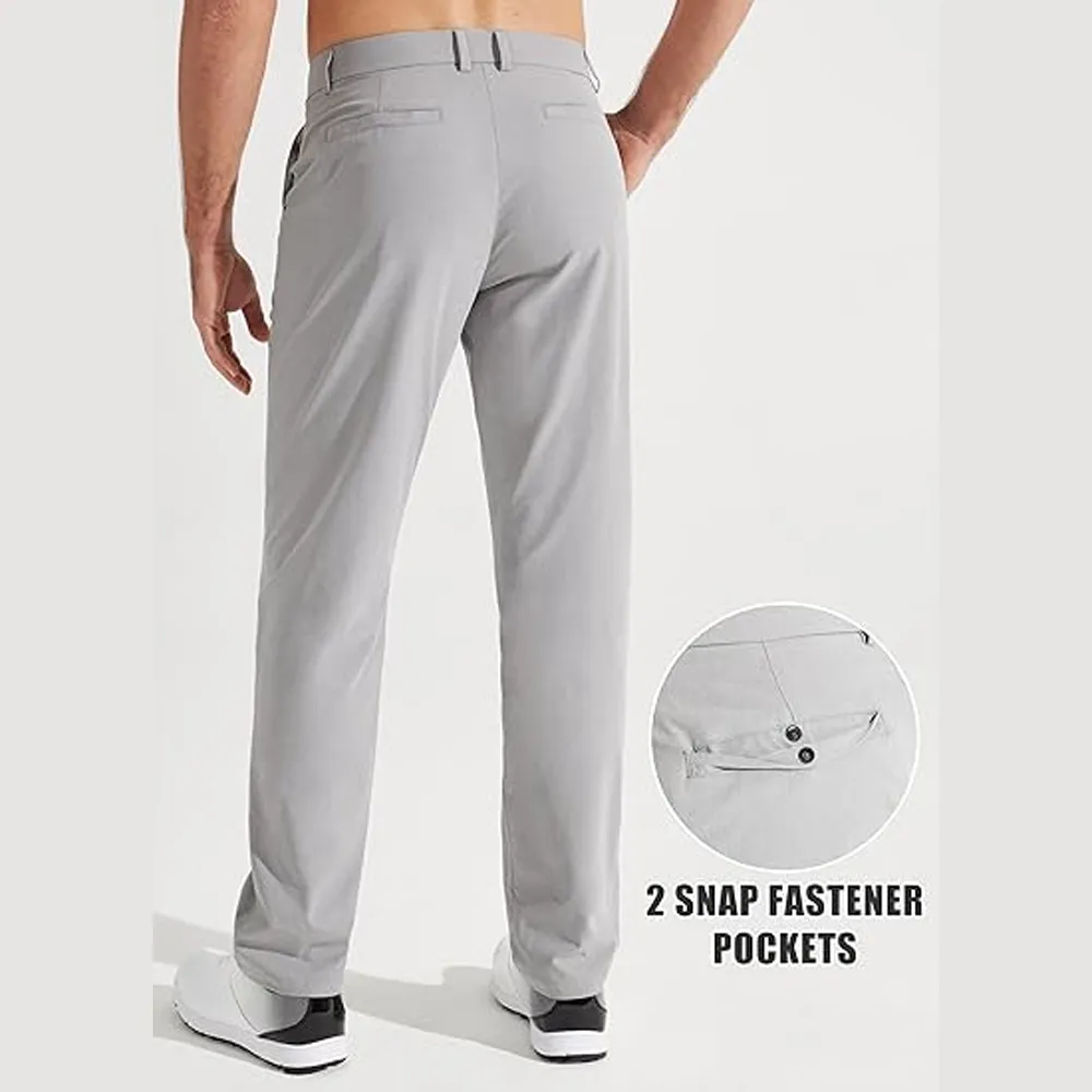 🔥9-PACK ONLY $34⚡Men's Stretch Gurkha Pants Slim Fit Dress Pants