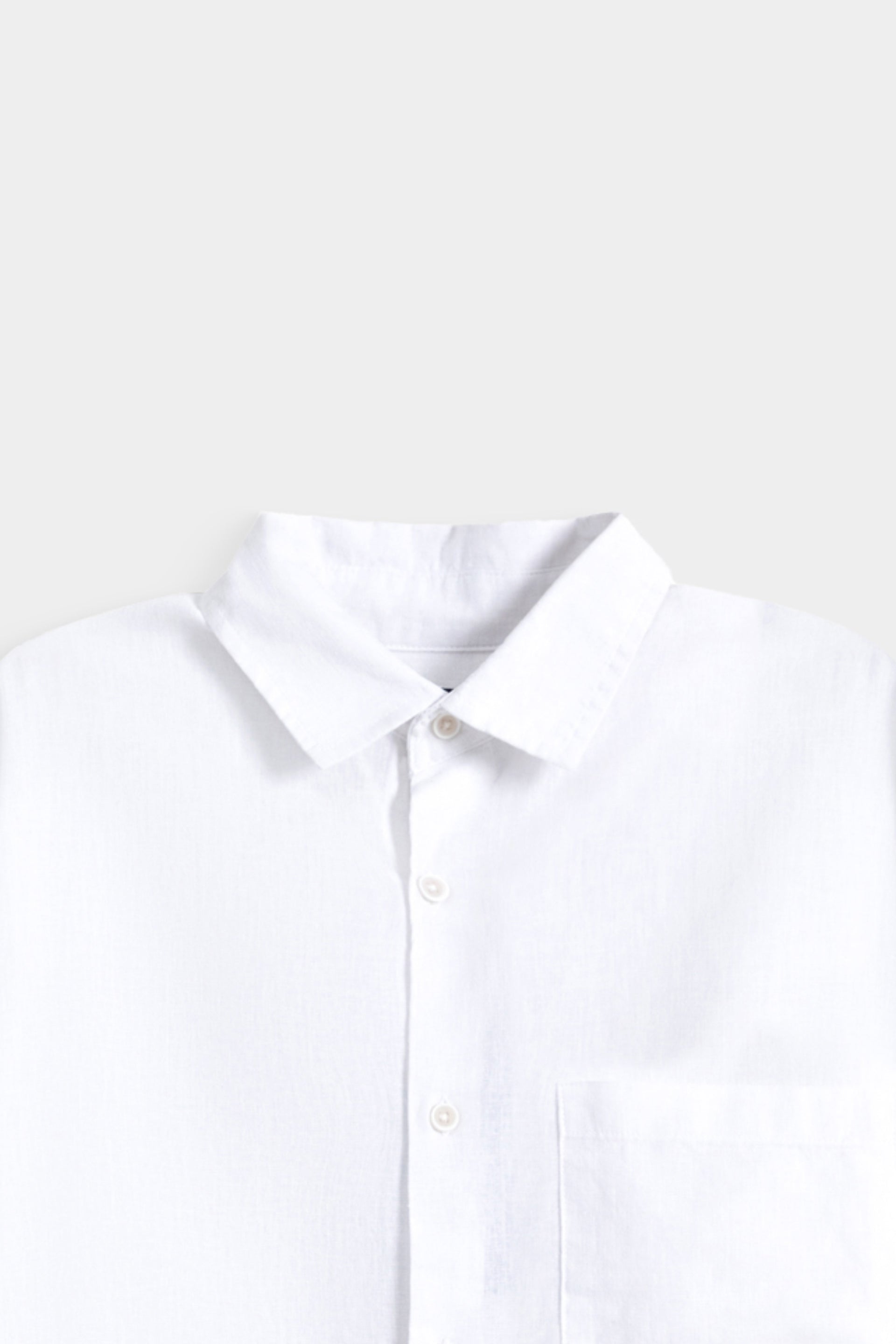 Basic Linen Blend Shirt