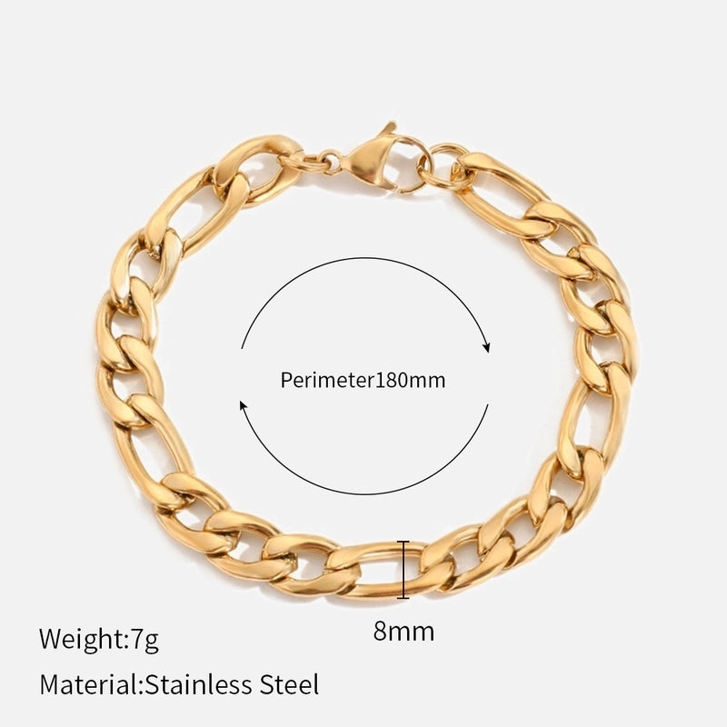 304 Stainless Steel Stainless Steel Bracelets In Bulk