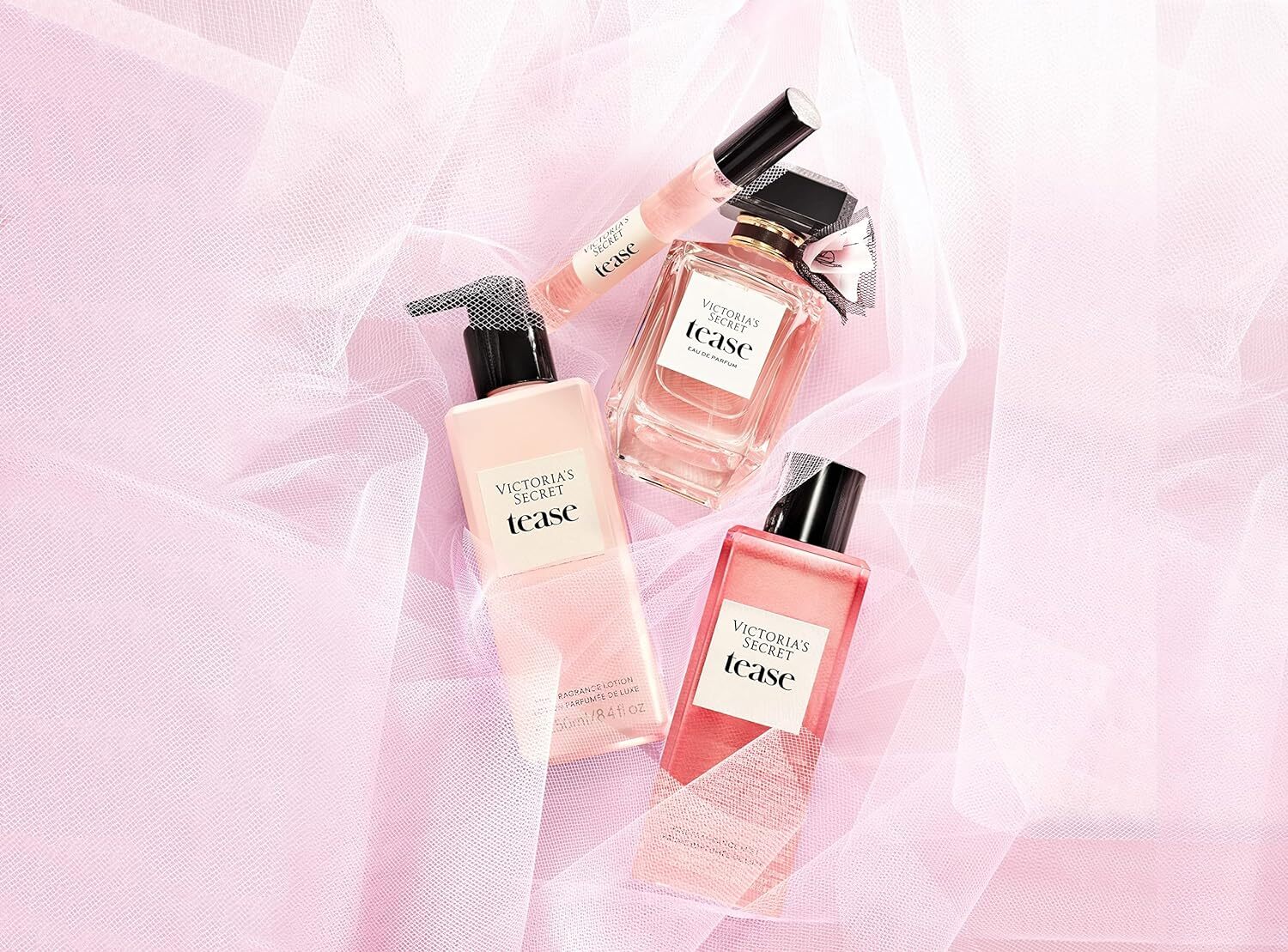 Victoria's Secret Tease Eau de Parfum. Women's Perfume. Notes of White Gardenia. Anjou Pear. Black Vanilla. Tease Collection (3.4 oz)