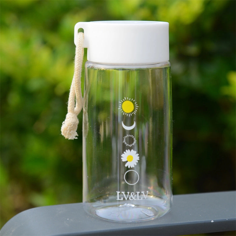 Casual Vacation Flower PC Water Bottles 1 Piece