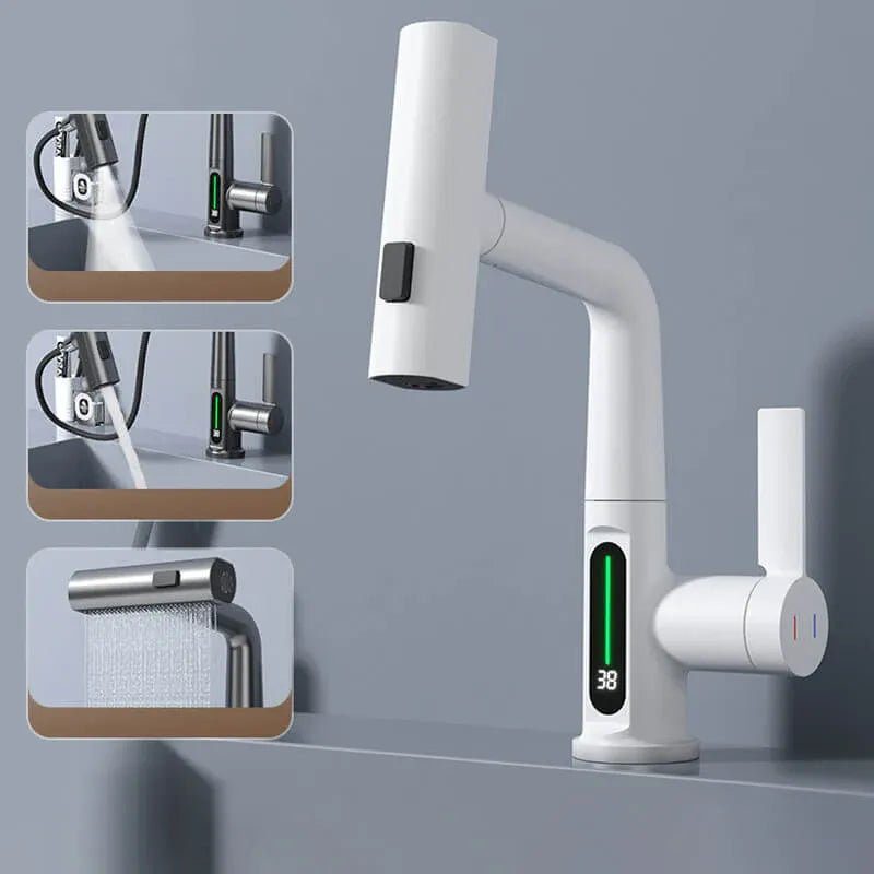 Dynamic Digital Waterfall Faucet