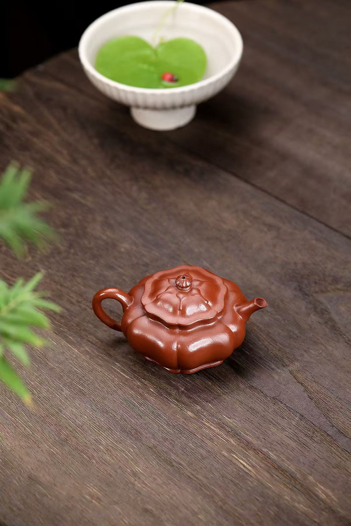 Yixing purple clay teapot from China