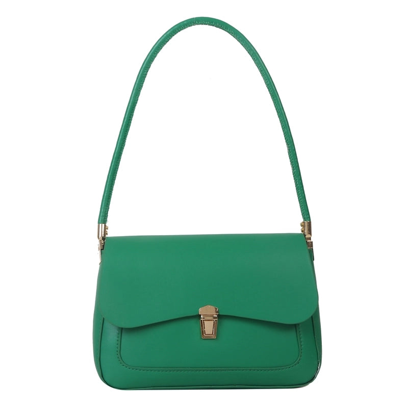 Women's All Seasons Pu Leather Elegant Basic Underarm Bag
