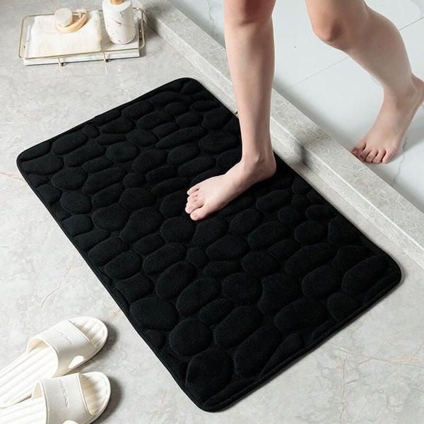 💥Cobblestone Embossed Bathroom Bath Mat