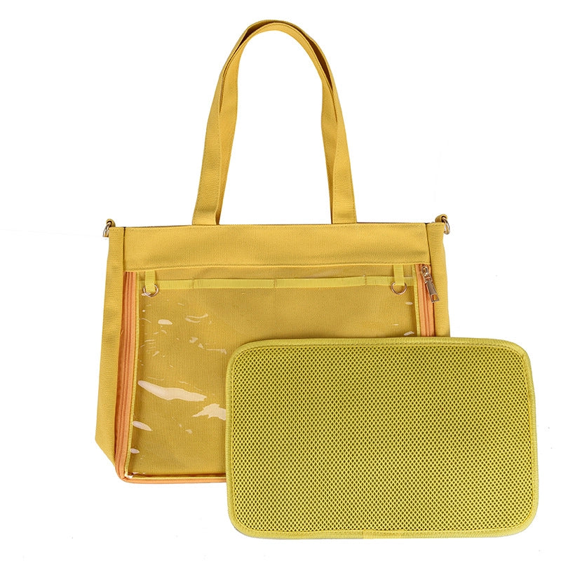 Women's Medium PVC Solid Color Classic Style Square Zipper Shoulder Bag