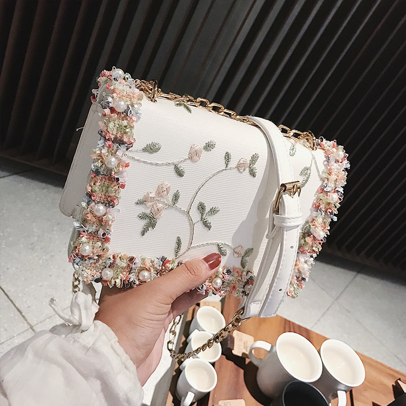 Fashion Flower Crossbody Bag Shoulder Bag KF30266