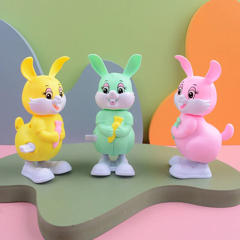 Easter Rabbit Wind up Toys--5 pcs (random color)