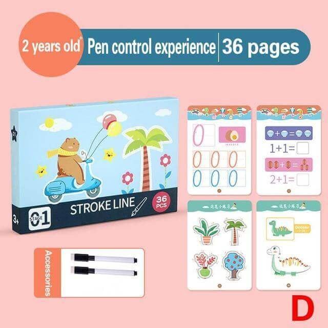 🔥 Magical Tracing Workbook Set