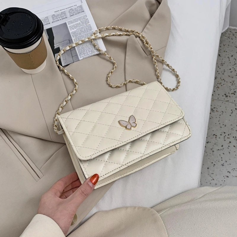 Casual Fashion Rhombic Chain Crossbody Bag