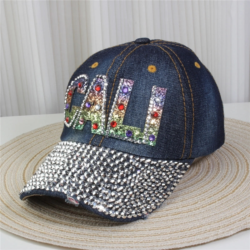 Unisex Minimalist Classic Style Letter Usa Butterfly Curved Eaves Baseball Cap